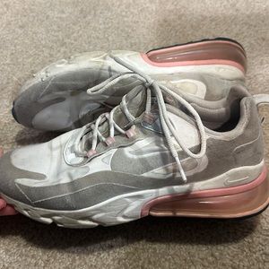Nike air max shoes. Pink and white. Size 9